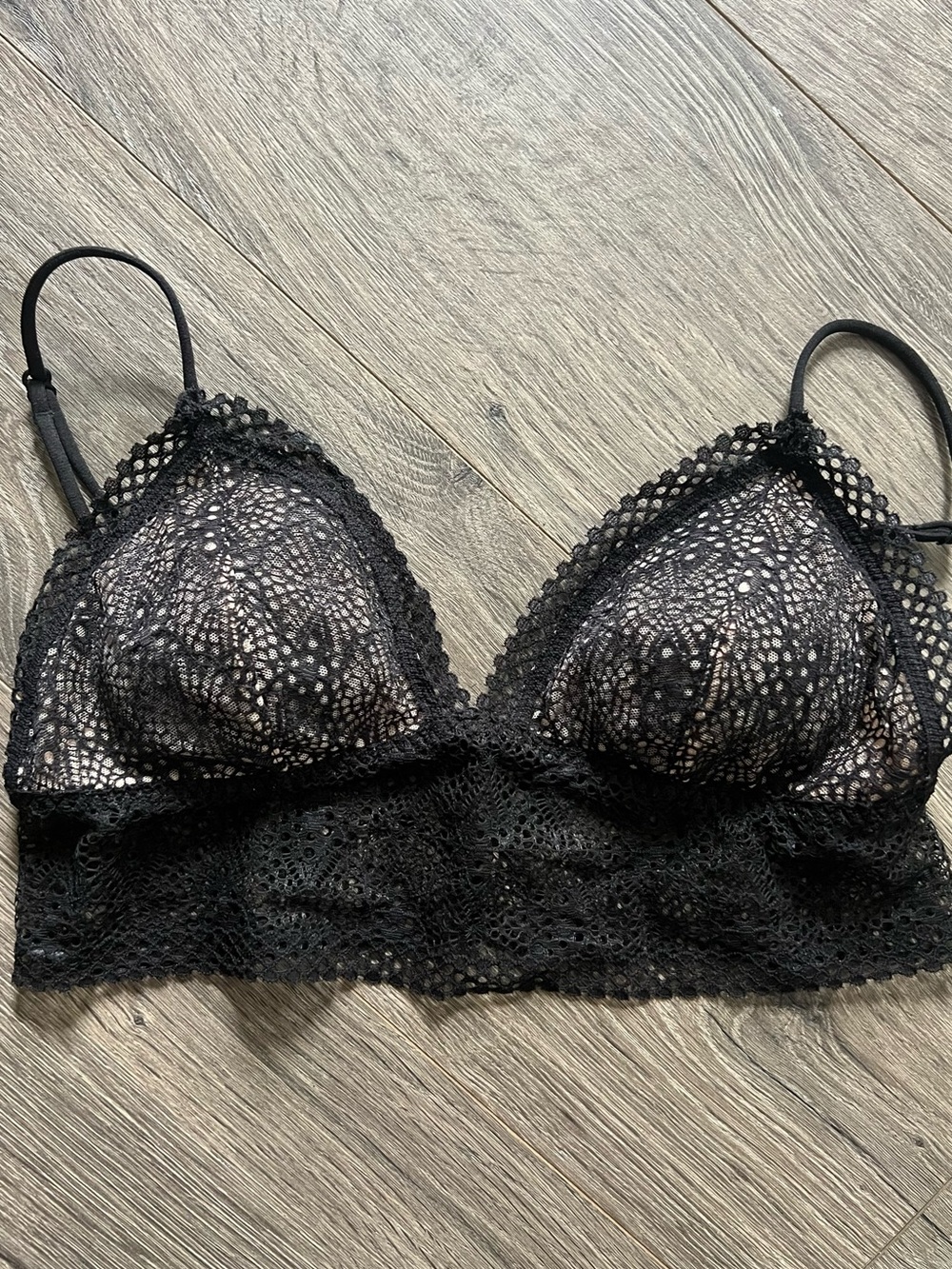 VS Black Lace Bralette - Women Intimates